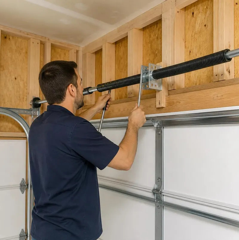Garage Door Spring Repair in Ponce de Leon