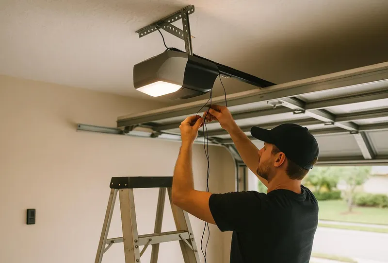 Garage Door Opener Installation in Ponce de Leon
